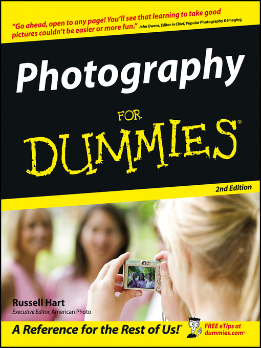 Title details for Photography For Dummies by Russell Hart - Wait list